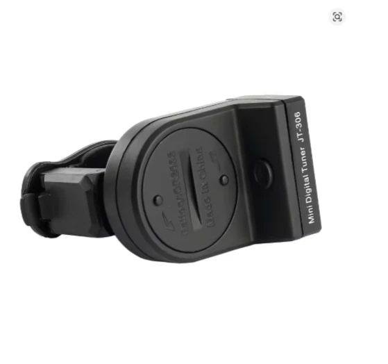 JT-306 Mini Sintonizador de Guitarra Digital LCD Clip Eléctrico Acústico Cromático Foto 3 de 4