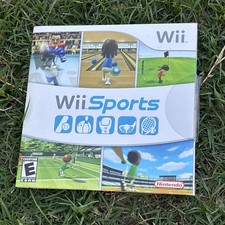 Wii Sports Soft Case  Manual Only