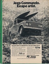 Magazine Ad - 1972 - Jeep Commando Magazine Ad - 1972 - Jeep Commando