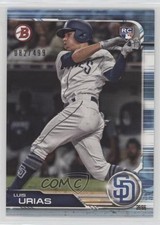 2019 Bowman Sky Blue 82/499 Luis Urias #25 Rookie RC 8k4