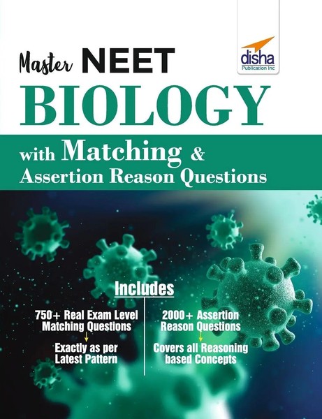 Disha Experts | Master Neet Biology With Matching & Assertion Reason Questions-image