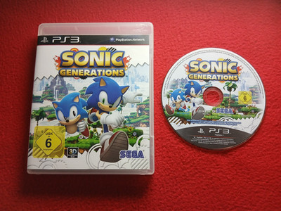 Sonic Generations - Sony PlayStation 3 PS3  - Deutsche Verkaufsversion