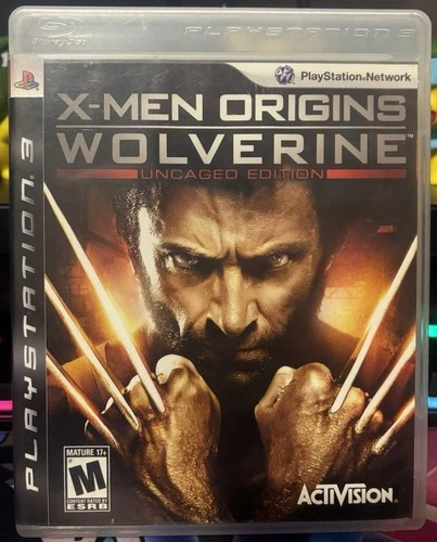 X-Men Origins: Wolverine Uncaged Edition (PS3) CIB Tested Great Condition