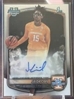 2025-26 Topps Bowman Chrome Rookie Auto Jaida Civil 1st #CPA-JC Tennessee