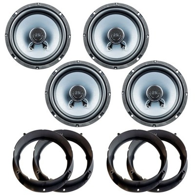 PG Audio Evo III Lautsprecher passend für Audi A6 A6 Avant Tür vorn/hinten