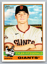 2025 Topps Heritage   Base  /  #238 Tyler Fitzgerald
