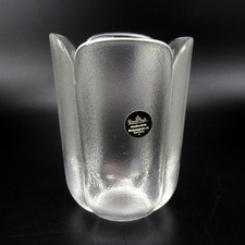 Rosenthal Glas Vase / Becher Serie Form Ohne Namen Björn Wiinblad Design 9,8cm