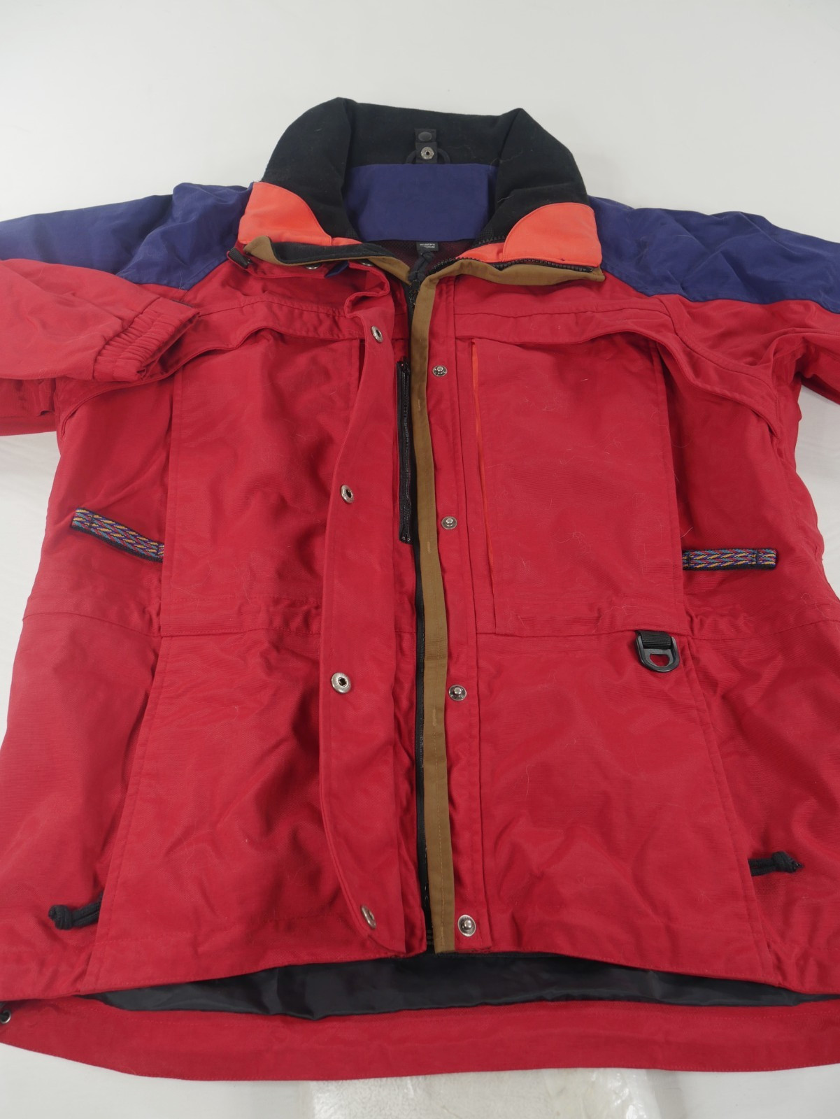 Red Winter Technical Full Zip Parka Jacket Women'… - image 2