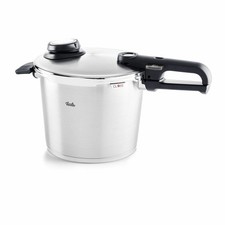 Fissler Vitavit Premium Schnellkochtopf 22 cm, 6 L, mit gelochtem Einsatz