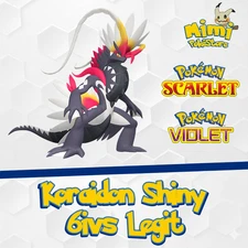 Koraidon Shiny 6IVs LEGIT - Pokemon Scarlet & Violet