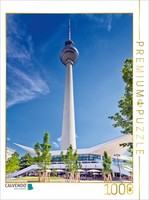Calvendo Puzzle Fernsehturm Berlin 1000 Teile Puzzle Hoch | 1000 Teile Lege-Größ