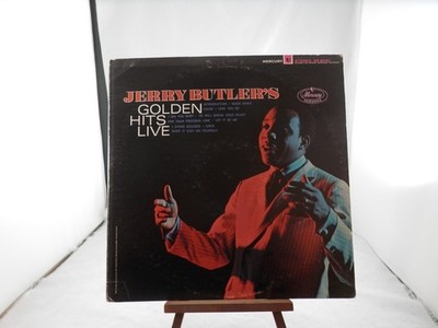 JERRY BUTLER  ''GOLDEN HITS LIVE''  STRONG VG+   PLAY-GRADED