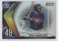 2022 Bowman Chrome Bowman Scouts Top 100 Shea Langeliers #BTP-48 fm0