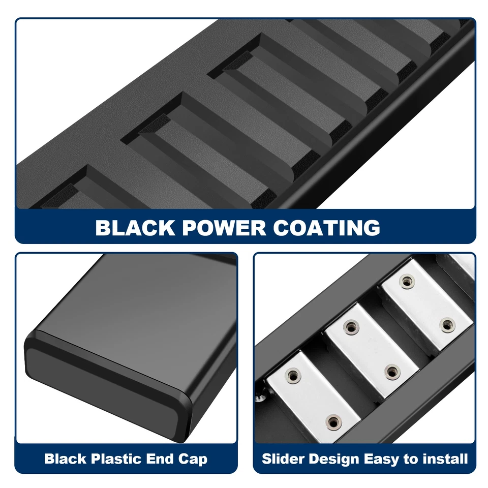 Fit 1999-2016 Ford F250 Superduty Super Cab 6"Side Step Running Board Nerf Bar - Image 3 of 4