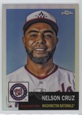 2022 Topps Chrome Platinum Anniversary Refractor Nelson Cruz #436 1i6m