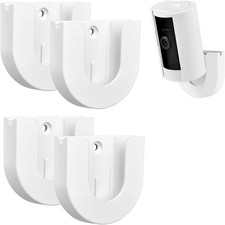 4 Pack Adhesive Wall Mount for Indoor Cam 2nd Gen and 1st Gen , Strong Stick On