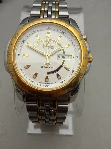 Vintage Seiko Band Kinetic Sports 50 From the 90’s