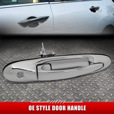 FOR 98-00 LINCOLN TOWN CAR CHROME FRONT RIGHT SIDE DOOR PULL HANDLE W/ KEYHOLE
