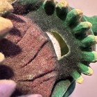 Vintage 90s Latex, Green Felt Zombie Monster | VERY RARE | Mask Halloween Horror — photo 7