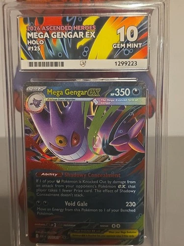 Pokémon TCG Mega Gengar EX 125 ACE 10