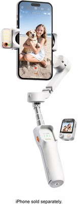 Hohem - iSteady V3 Ultra 3-Axis Gimbal Stabilizer for Smartphone w/ AI Tracki...