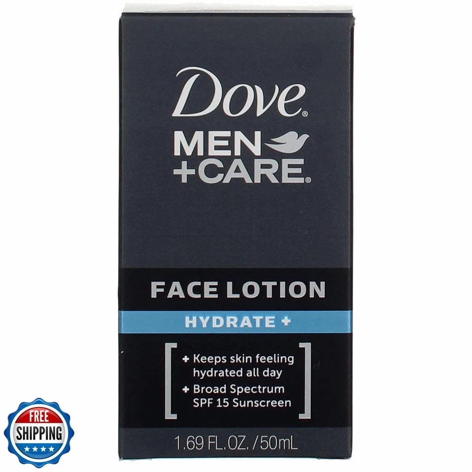 Loción facial hidratada Dove Men+Care plus paquete de 2 1,69 OZ Foto 4 de 4