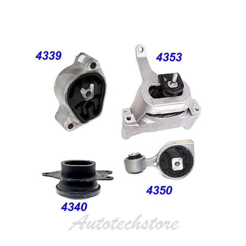 Juego de montaje de motor y transmisión 4 para Nissan Altima 07-18 2,5 L transmisión CVT automática. Foto 2 de 4