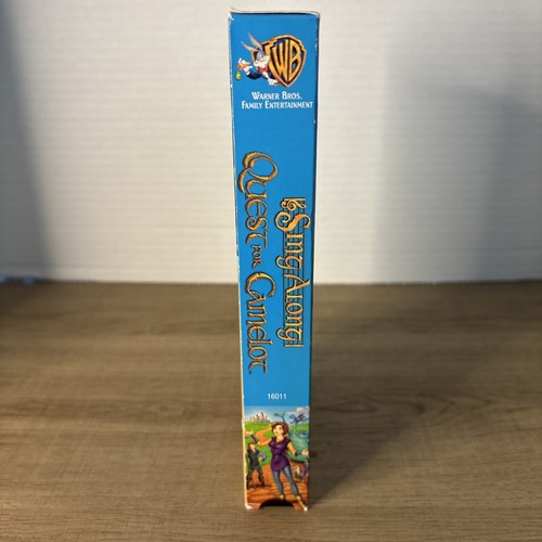 Quest For Camelot Sing Along VHS 1998 RARE OOP Animated Film - Picture 5 of 7