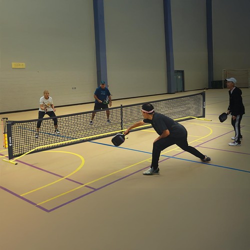 JAYA Portable Pickleball Net with Unique Ball Holder IPF Standard 22FT Steady... - Picture 9 of 9