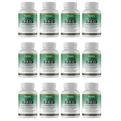 ReLiver Pro- Advanced Liver Support- 12 Bottles 720 Capsules