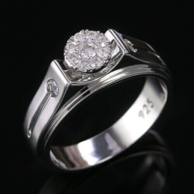 Stunning Ring 1.87 CT CZ Proposal Ring Future Wife Ring 925 Silver Plated