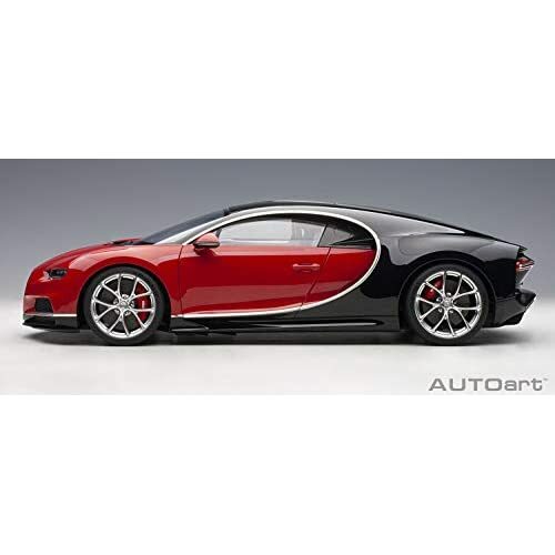 AUTOart 1/12 BUGATTI CHIRON 2017 Red Black 12113 w/Tracking NEW - Picture 8 of 10