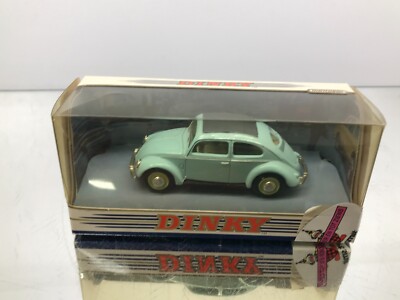 DINKY MATCHBOX DY-6 VW VOLKSWAGEN BEETLE SPLIT WINDOW - BLUE 1:43 - GOOD IN BOX