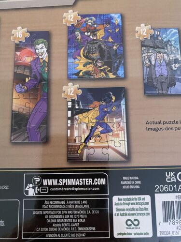 Brandneu DC Comics "Batman".. 7 Holzpuzzles, in Holzbox.. ungeöffnet versiegelt. - Bild 6 von 9