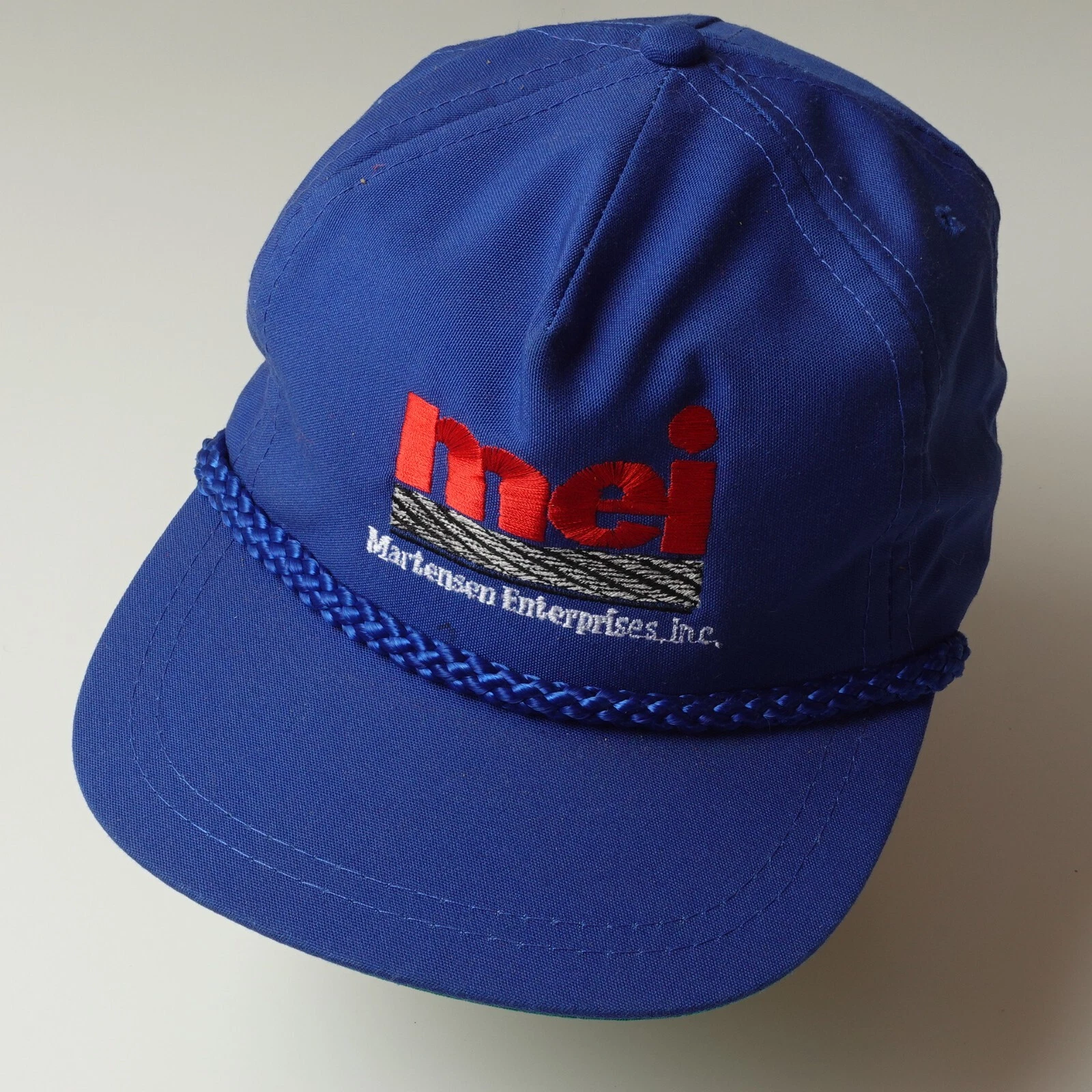 Casquette chapeau sport suprême vintage cuir strapback camionneur Martensen Enterprises