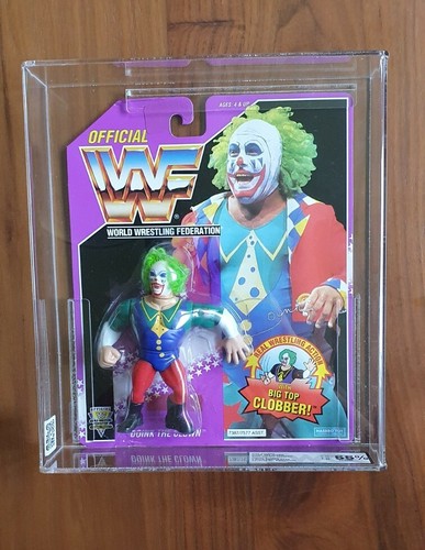 WWF WWE Hasbro Doink the Clown 55% Series 9 1994 S...