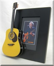 BOB SEGER Miniature Guitar Picture Frame