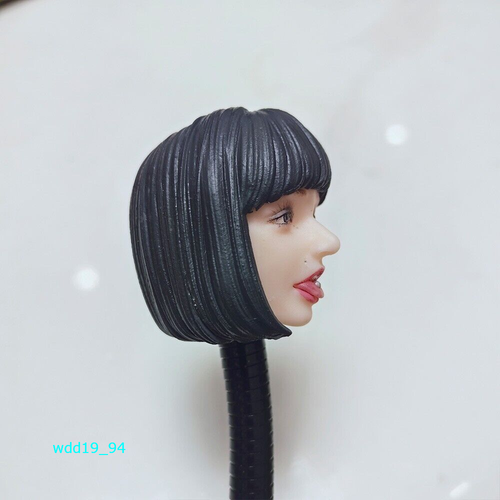 1/6 Tongue Pin Out Beauty Girl Head Sculpt Fit 12'' Female Action Figure Body - Picture 5 of 9