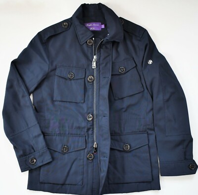 🆕️ Auth RALPH LAUREN PURPLE LABEL RLX Navy WREXHAM FIELD Jacket S