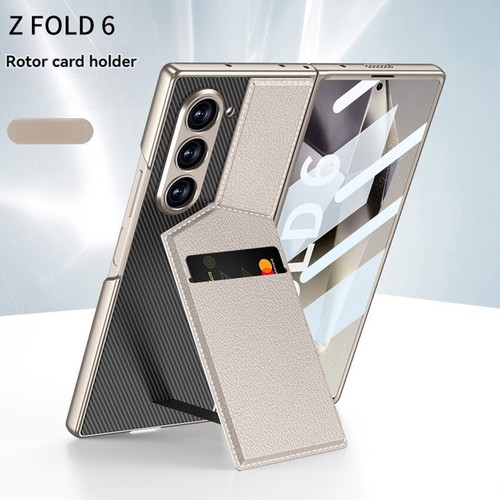 Do Samsung Galaxy Z Fold6 Etui na telefon Składane etui Futerał ochronny ze stojakiem - Zdjęcie 13 z 18