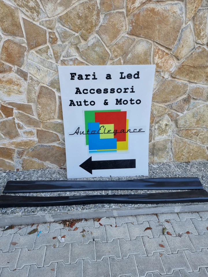 MINIGONNE LATERALI SOTTO PORTA BMW SERIE 3 E36 DESIGN M SPORT ABS ... - Immagine 4 di 4