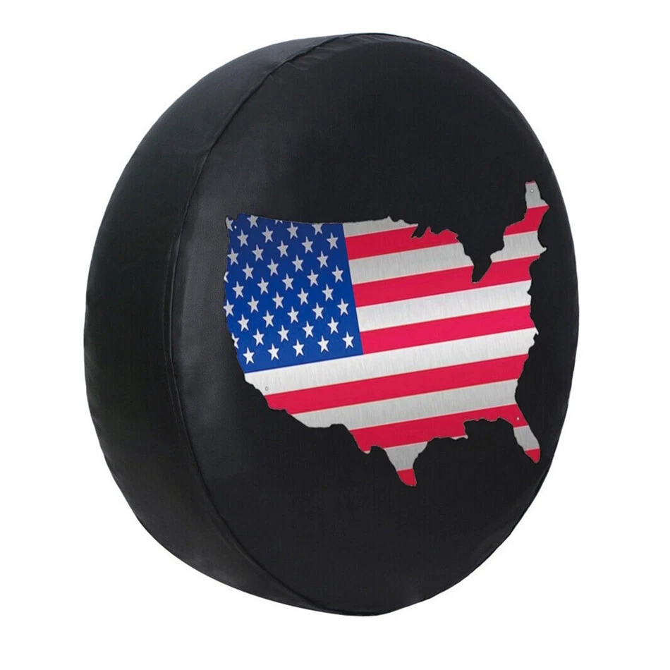 Cubierta de neumático de repuesto de 16", remolque de viaje Sun Rain Agsinsst para Jeep Liberty 2003-2007 Foto 3 de 4