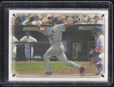 2007 Upper Deck Masterpieces #38 Albert Pujols Green Linen