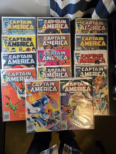 CAPTAIN AMERICA #287-300, Lot of 14 issues, Marvel Vintage 1983-84, Red Skull+