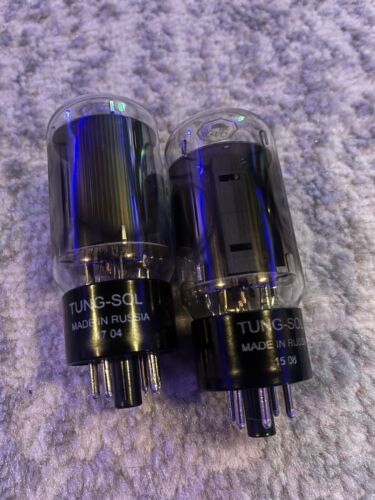 Tung-Sol 6L6GC-STR Matched Pair - Vacuum tubes - Picture 1 of 11