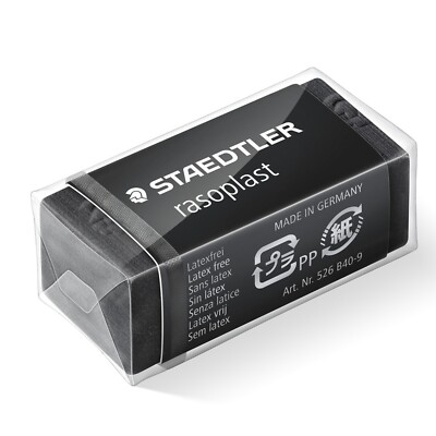 Staedtler 526 Rasoplast Eraser Rubber Small Black 526 B40-9 | eBay