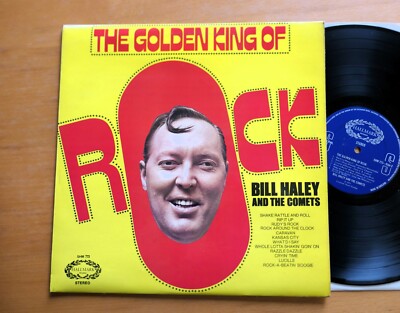 Bill Haley And His Comets The Golden King Of Rock 1971 EX Vinyl SHM 773