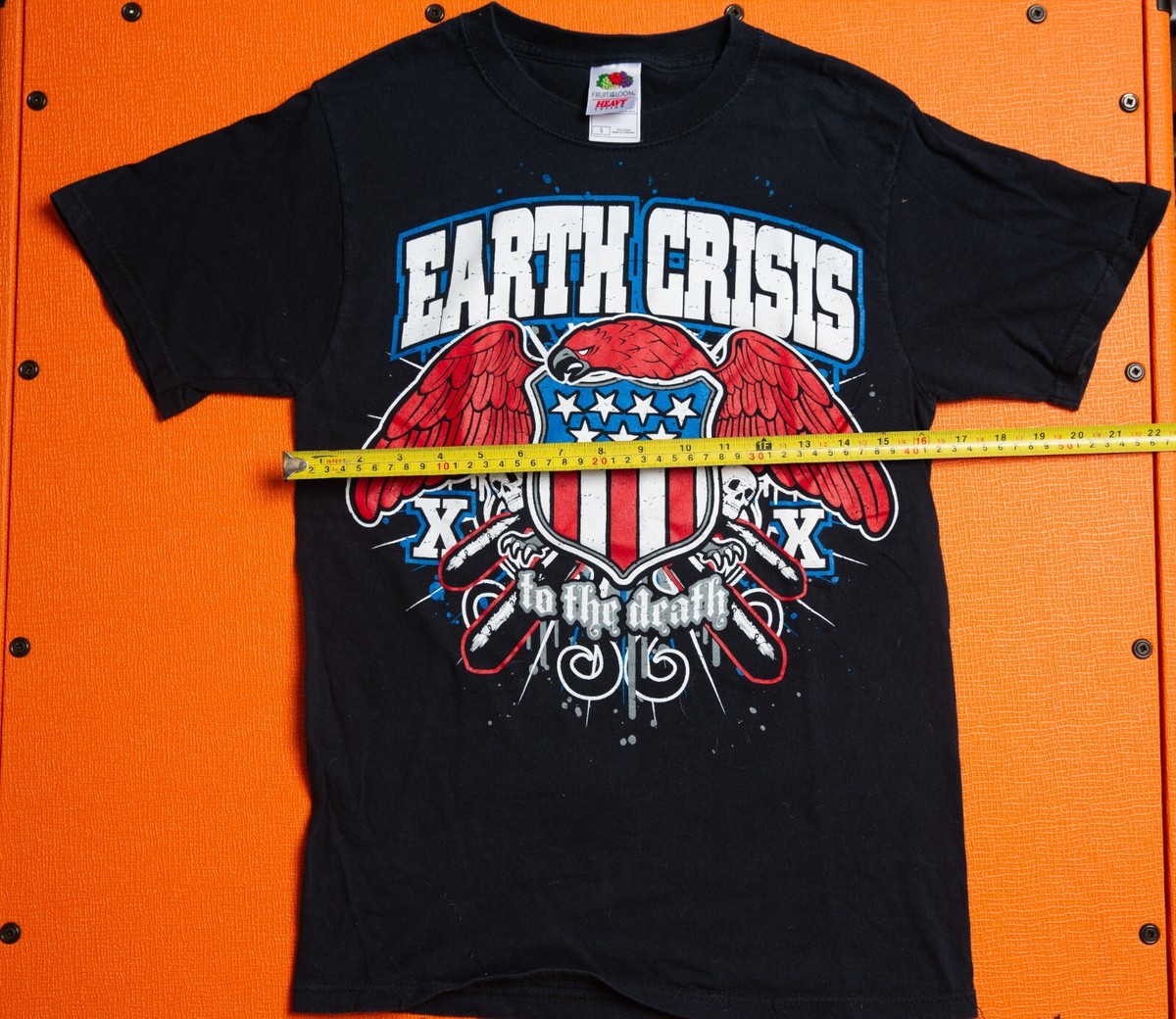 EARTH CRISIS To the Death Shirt VEGAN SXE Straight edge