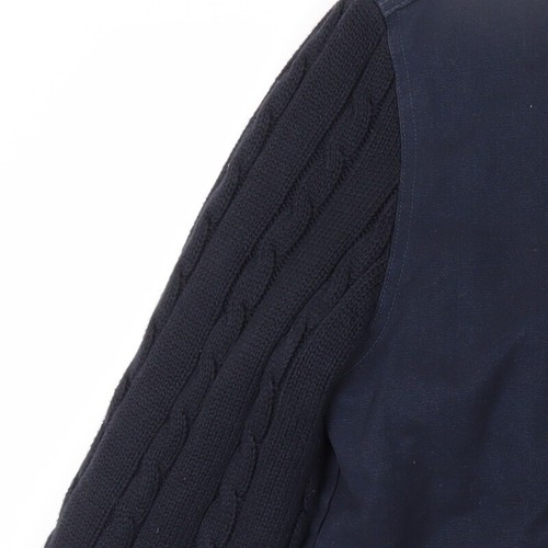 Altamont Men's Blue Bomber Jacket L Collared - Picture 8 of 12