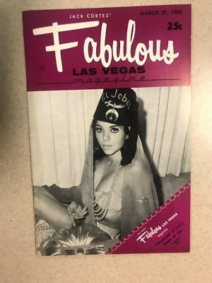 Fabulous Las Vegas Magazine Mikki Sharraitt The Checkmates Lemus Trio 3/27/1965